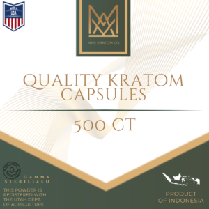 Kratom Capsules 500 Kratom Capsules