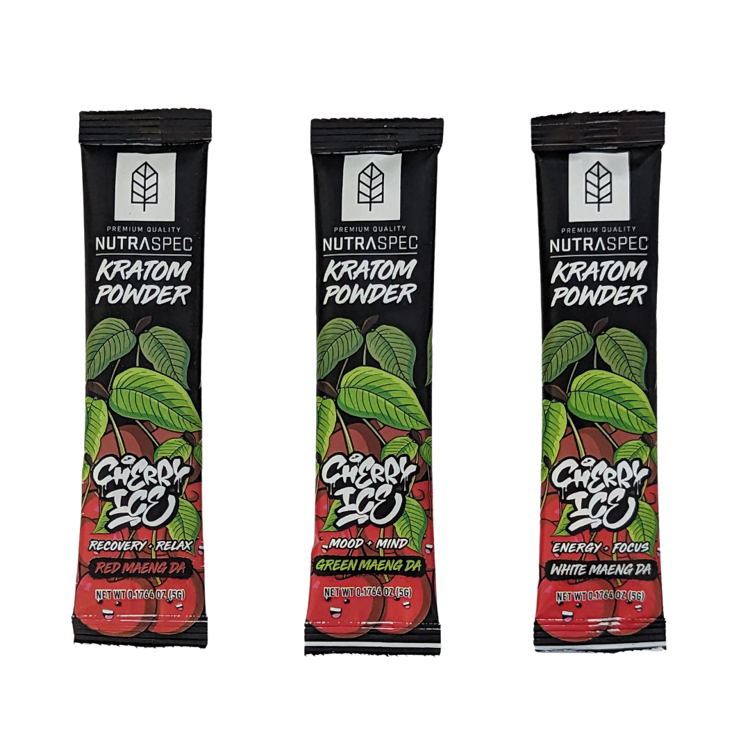 2 NutraSpec Kratom Powder - Cherry Ice